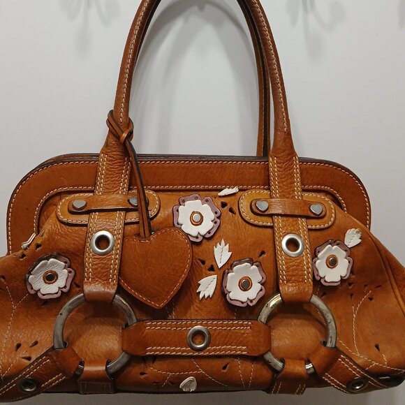 Luella Designer Leather Satchel🤎 - Picture 1 of 14